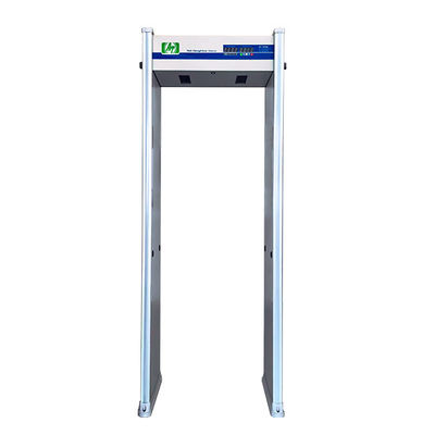 Accuracy Metal Detector Walk Through Gate Door PVC Level 200 Sensitivity