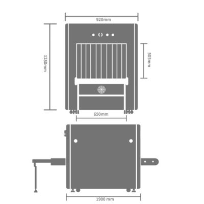 Buildings Metal Detector X Ray Machine Security Inspection Equipment